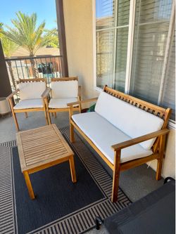 Outdoor patio set