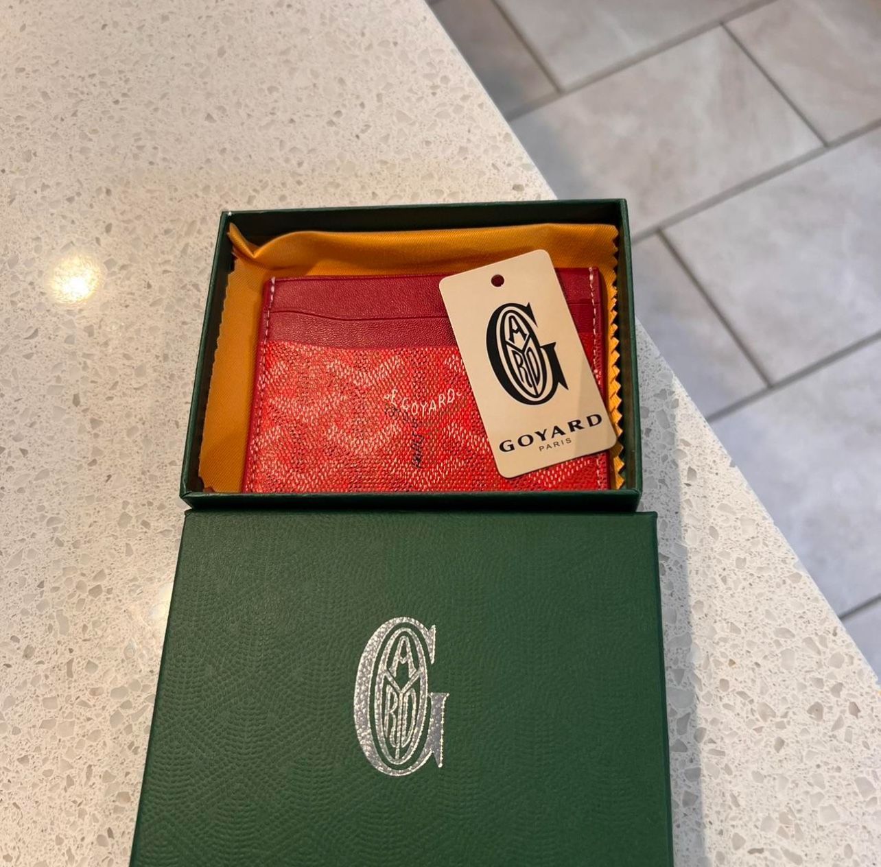 Goyard Card Holder