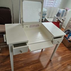 White Vanity 36in L x 30in H x 18in D