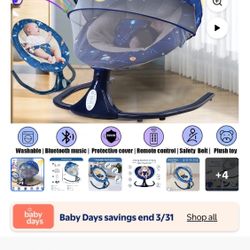 Electric Baby Swing Rocker 