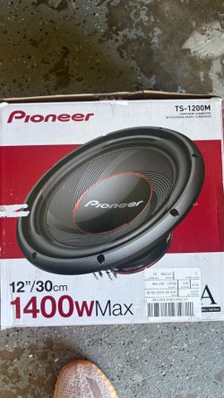 Pioneer 1400W 12” Sub