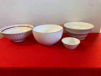 *$5-$15-$20* Vintage White Ceramic & Stoneware Serving / Fruit Bowls🔻Sizes & Pricing Below🔻