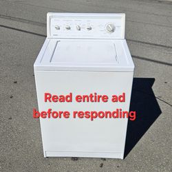 Trade in Required.  Kenmore washer heavy duty. Local Delivery With Warranty