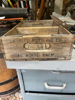 Antique Nesbitt’s Soda Crate