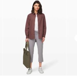 Lululemon Full Day Ahead Shirt 
