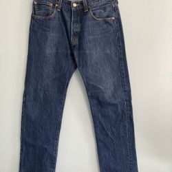 Levi 501  Straight Fit Mens Jeans, 32x32