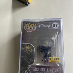 Funko POP! Disney NBC Jack Skellington Art Series #07 Hot Topic Exclusive SEALED