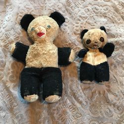 1950 Era Panda Set Randy & Pandy
