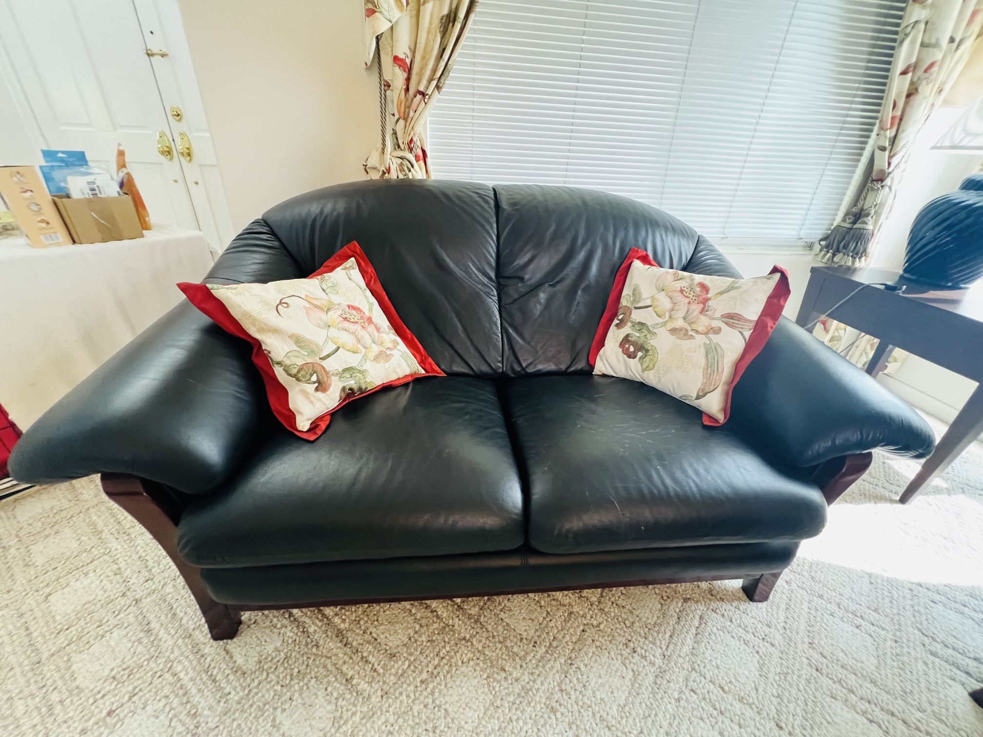 Set 3 Leather Sofa