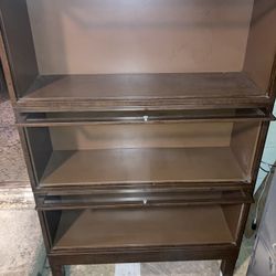 Mid century Metal Barrister Bookcase