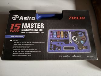 Master Disconnect Kit For Fuel And Transmission Lines