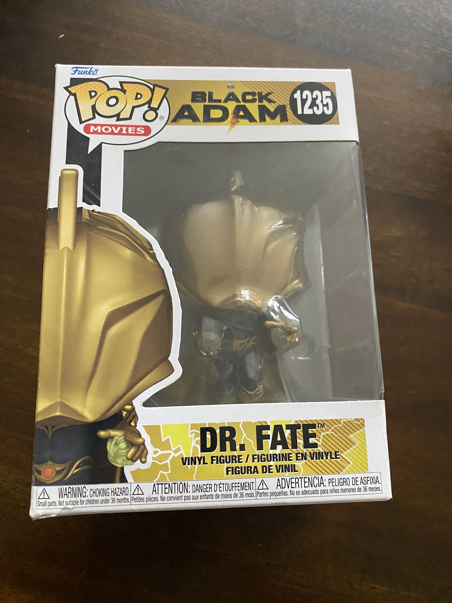 FUNKO POP! MOVIES: Black Adam - Doctor Fate [New Toy] Vinyl Figure