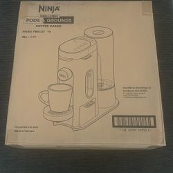 Ninja Coffee Maker Grounds And Pods New 