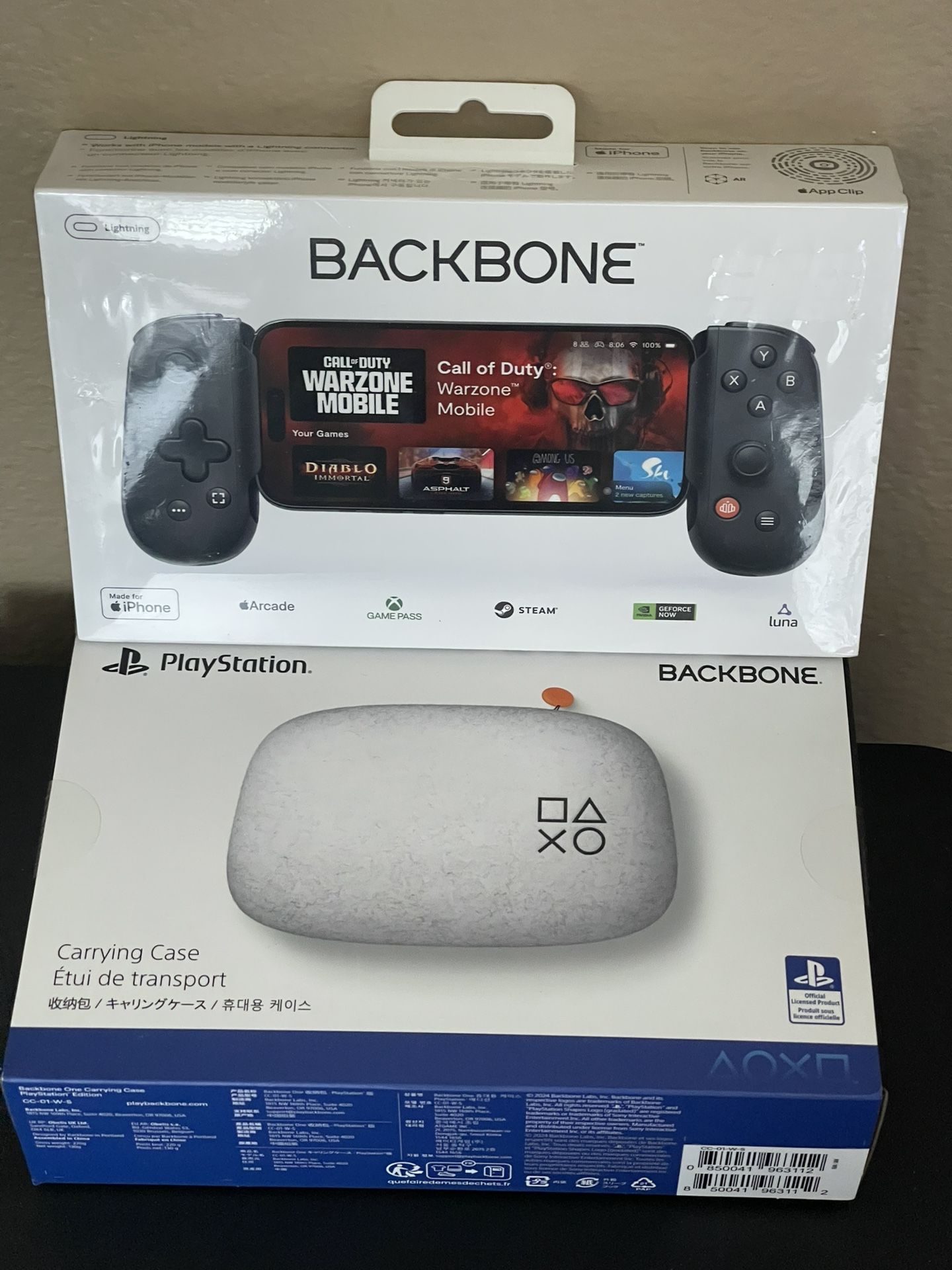 Backbone Controller Lightning Connector For iPhone bundle include Backbone Case NEW