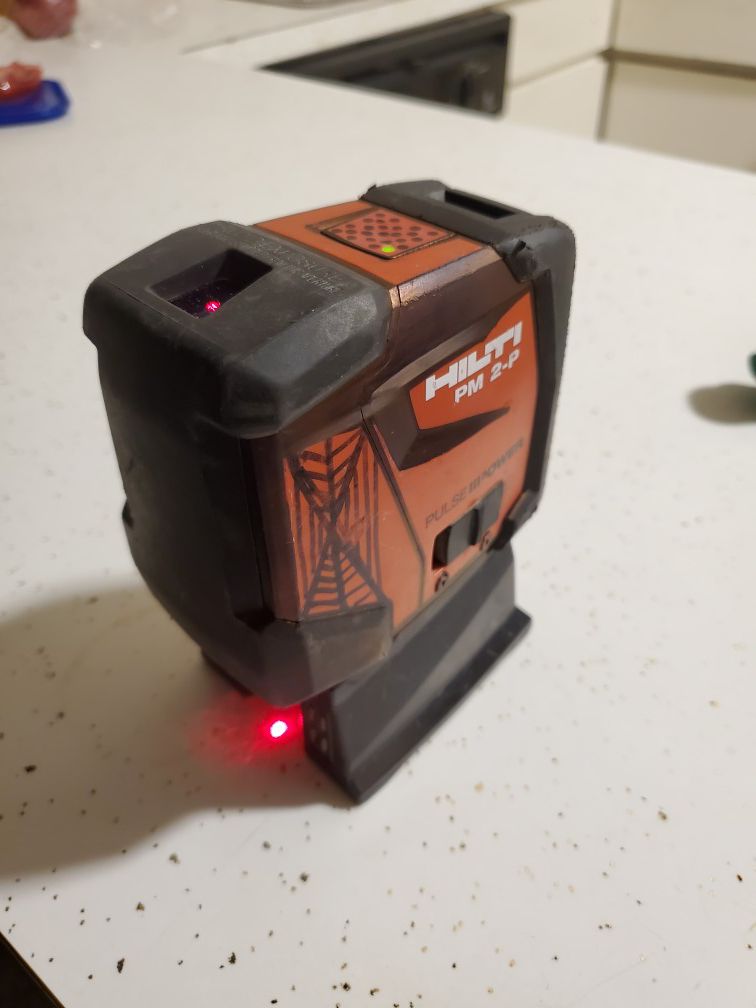 Hilti plumb laser