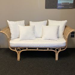 Edana Rattan Sofa With Cushions