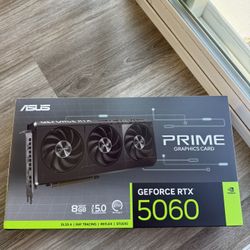 Asus Prime RTX5060 8GB Graphics Card New