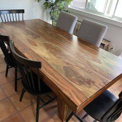 Wood Dining Table 