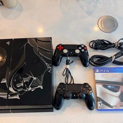 In box ! PlayStation 4 System -Darth Vader  Edition Bundle!