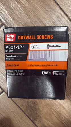 Drywall screw