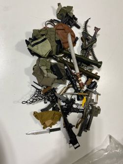 Gi I Joe lot of accessories toys