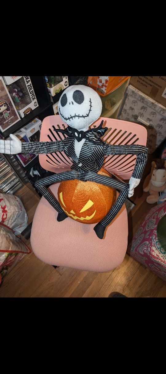 Jack skeleton nightmare before Christmas plushie