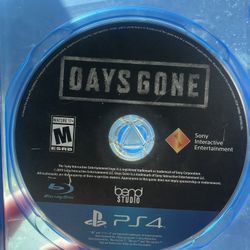 PS4 Game Days Gone 