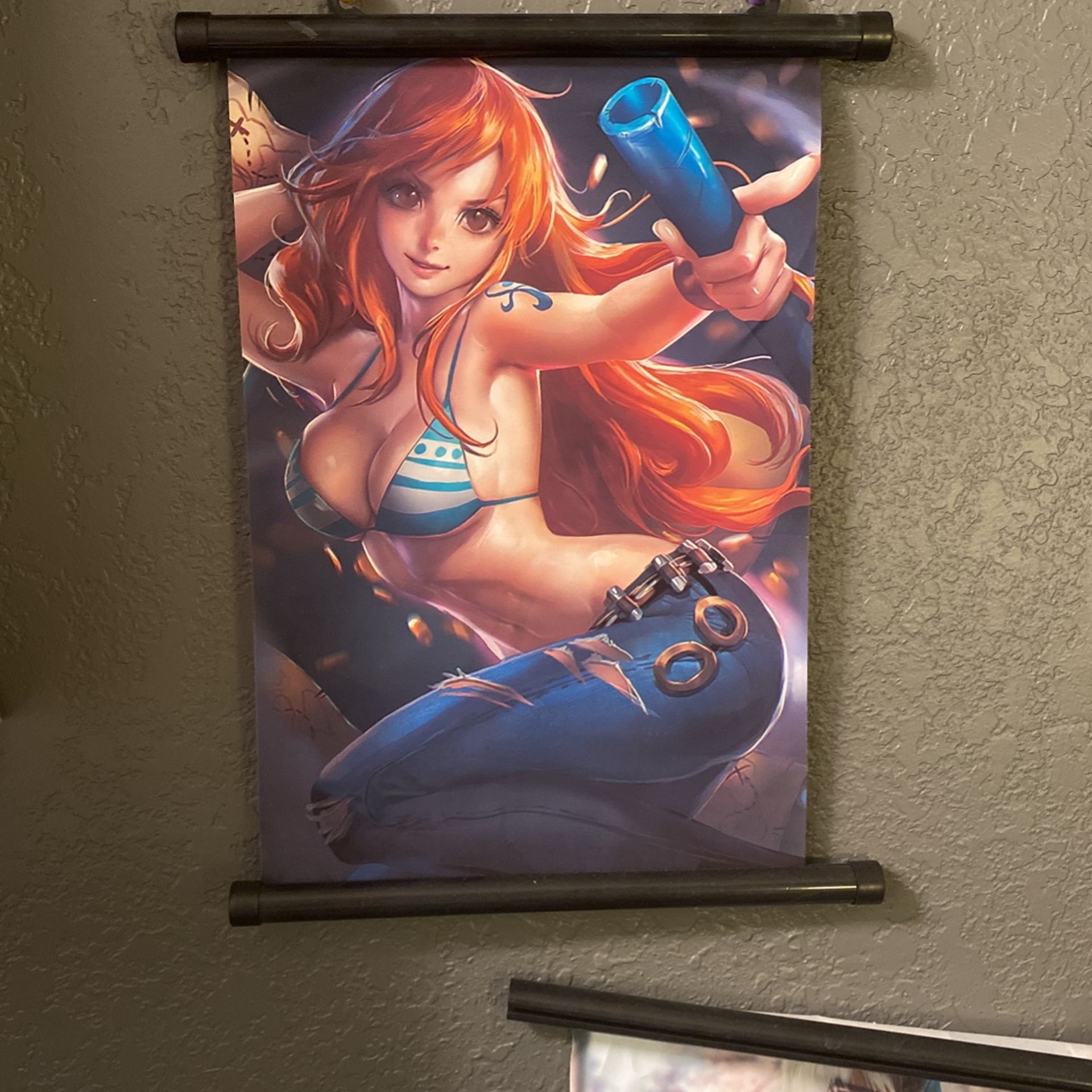 Sexy One Piece Nami Anime Wall Scroll