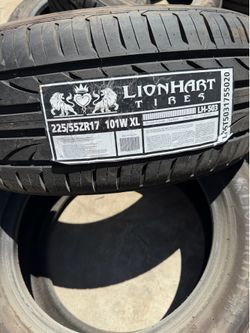 225/55R17 BRAND NEW SET OF TIRES