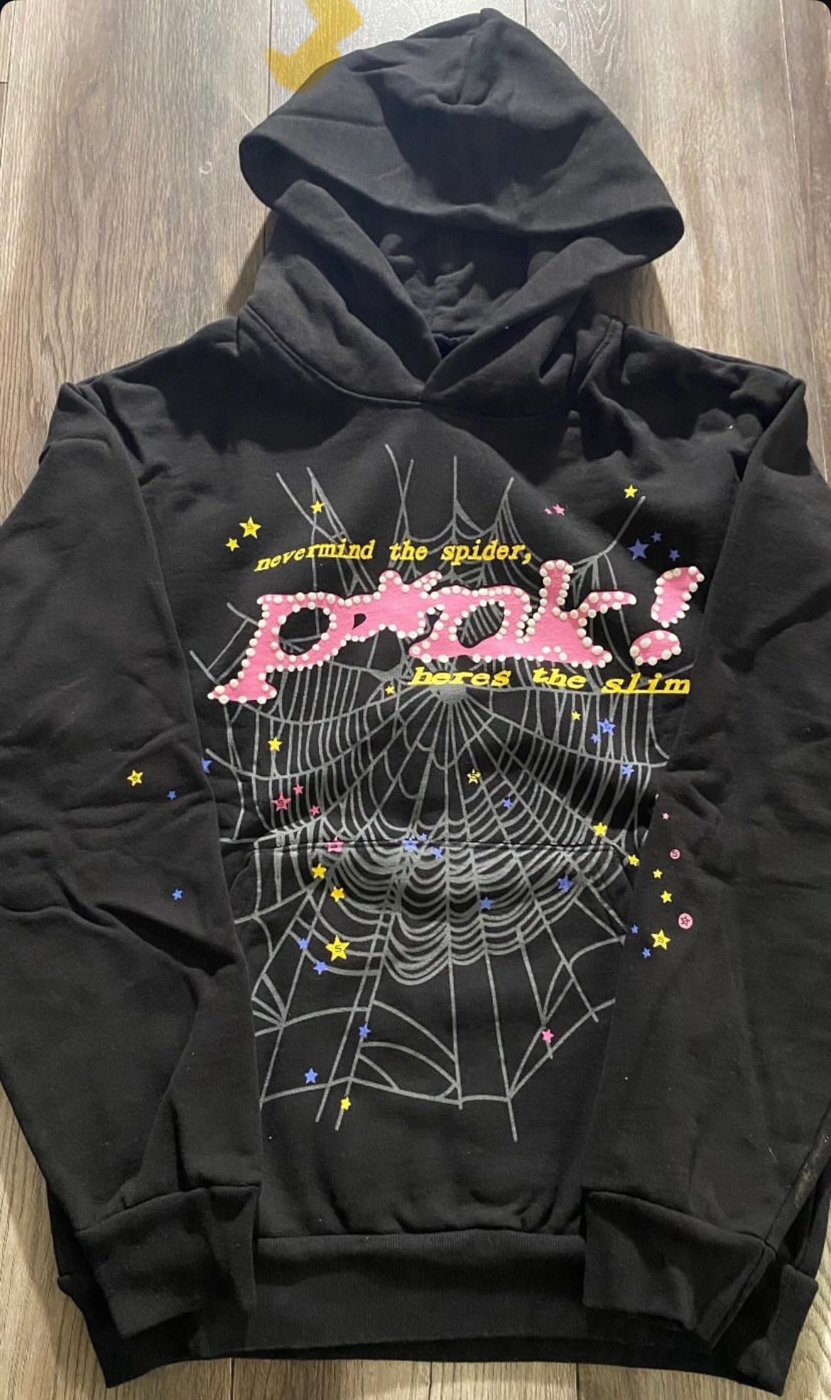 Pink Spider Hoodie