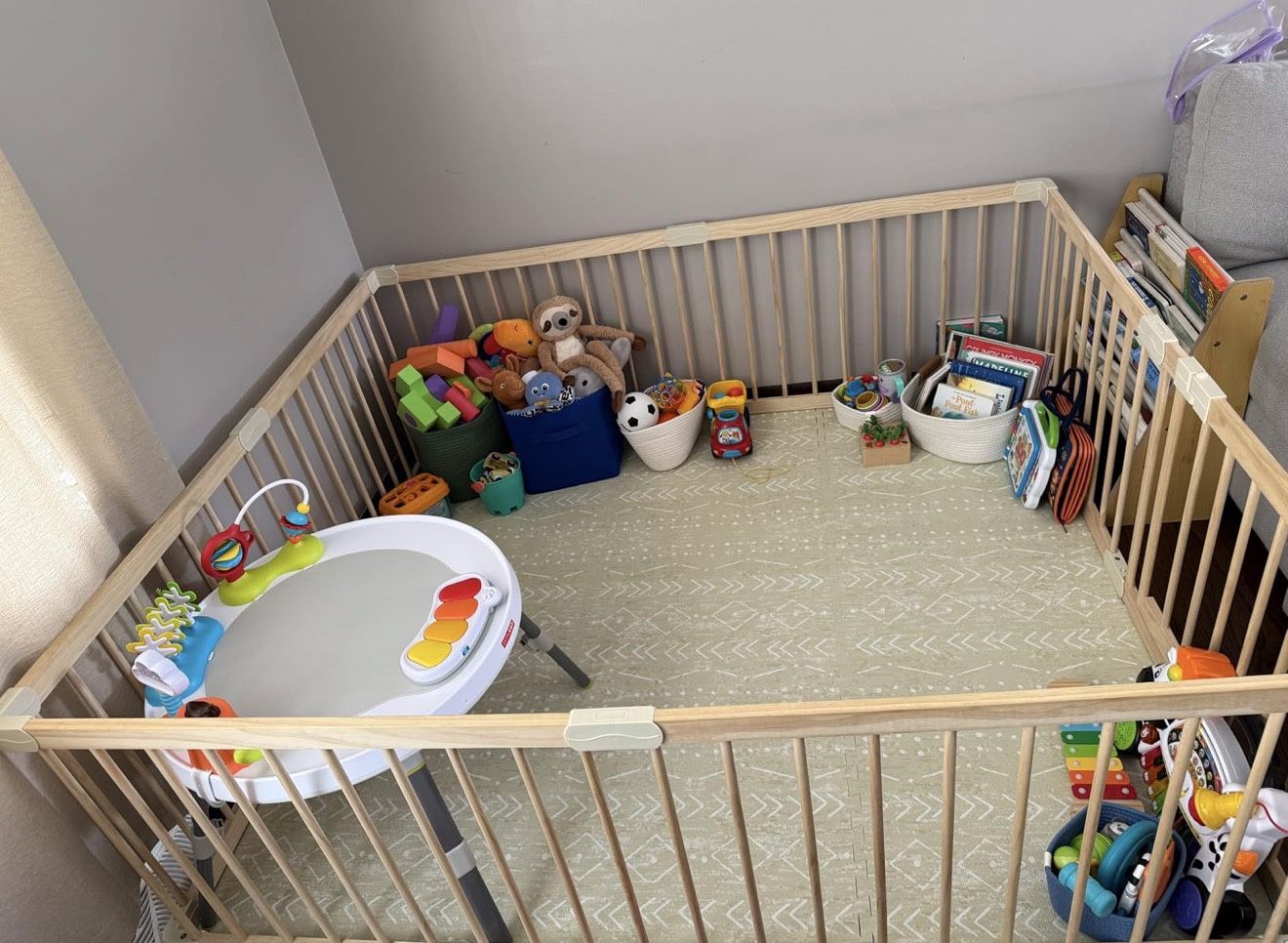 New Wooden Playpen