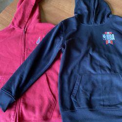 Boys 14-16 Red And Black Hoodies 2