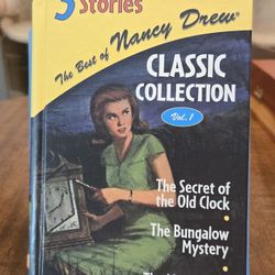 The Best of Nancy Drew Class Collection Volume 1 of 3 Stories by Carolyn Keene