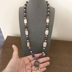 Beads And Stones Necklace 