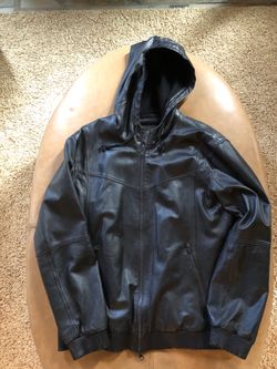 Armani Exchange leather jacket