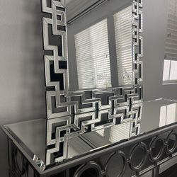 Console Table With Mirror 