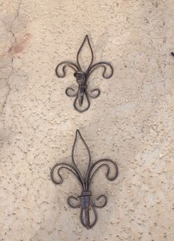 Wall decor, candle holders