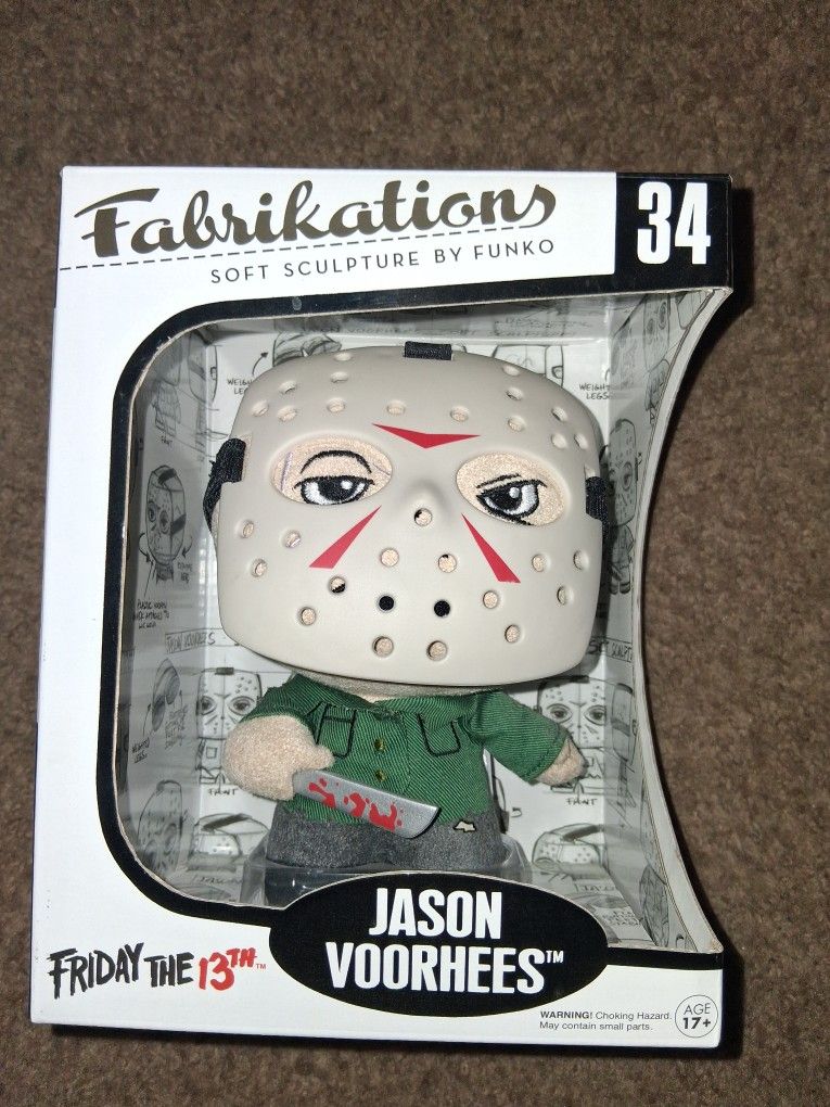 JASON FRIDAY THE 13TH SOFT FUNKO SCARY FIGURE BRAND NEW FOR $20.00