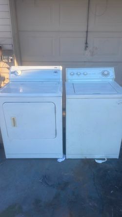 Washer and dryer