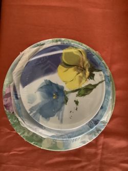 Set Of 3 Decorative Plates  Ready To Be Hung Up