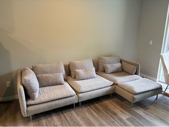 IKEA Söderhamn couch with chaise