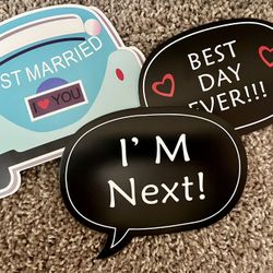 Wedding Photo Booth Signs 