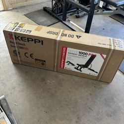New in Box Keppi 1200LB Weight Bench, Heavy Duty Bench1000 PRO