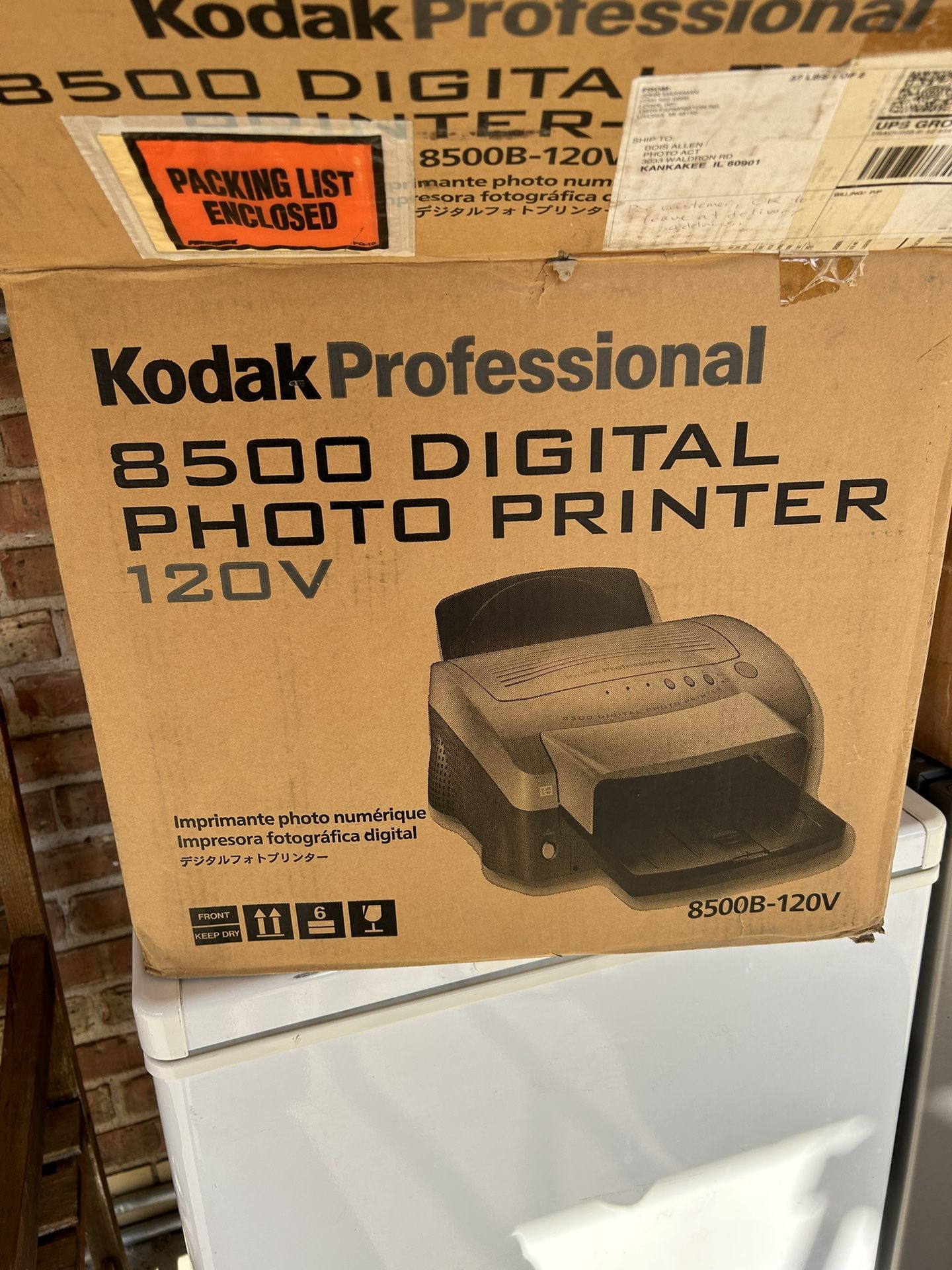Kodak Professional 8500 DIGITAL PHOTO PRINTER 120V Imprimante photo numérique