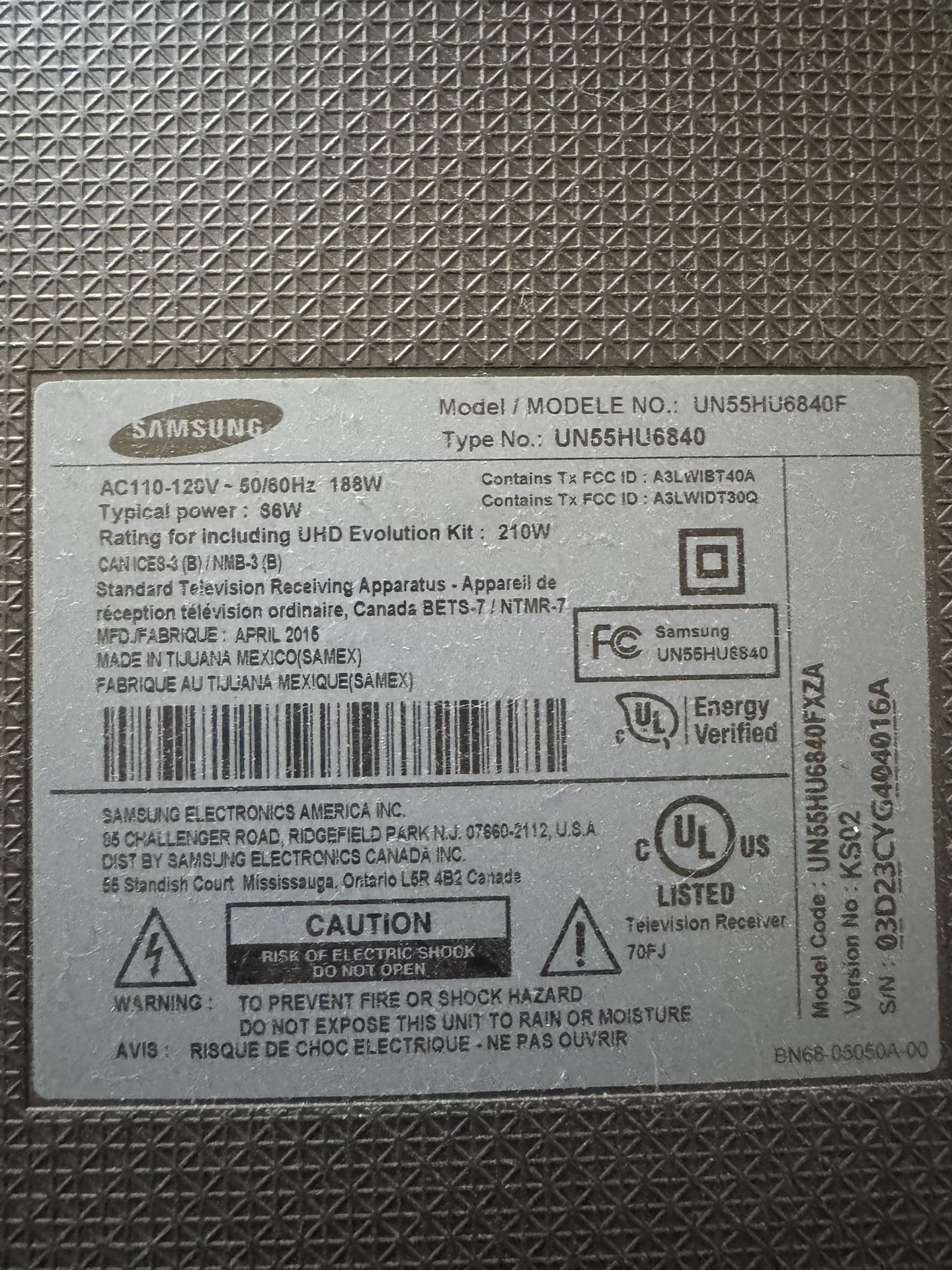 Samsung 55β UHD 4K TV β $150 OBO