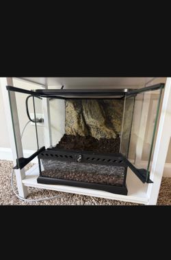 Exo Terra Glass Terrarium Kit 12x12x12" Glass Tank