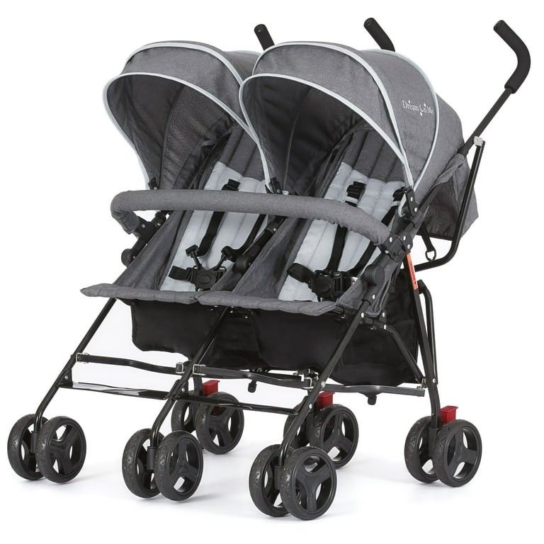 Dream On Me Volgo Twin Umbrella Stroller