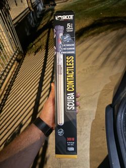 Sicce Scuba Contactless Submersible Heater, 200 Watts, 60 Gallons