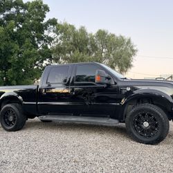 2008 Ford /F-250 Harley Davidson  /black/ Heavy Duty 
