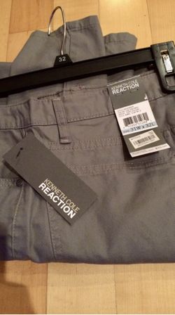 MENS KENNETH COLE REACTION PANTS 31 X 32” NEW WITH TAGS